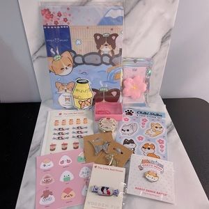 Asian / Japanese Inspired Stationery Gift Set Bundle